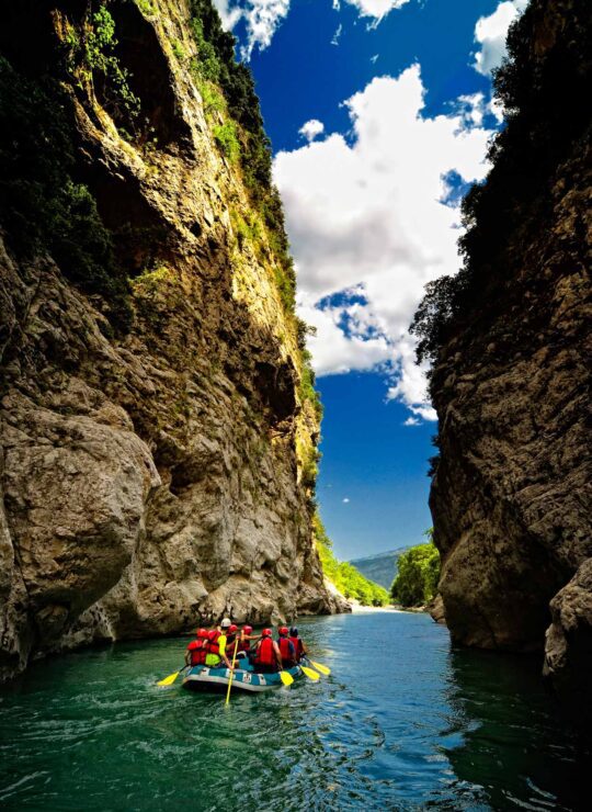 Rafting in Arachthos river