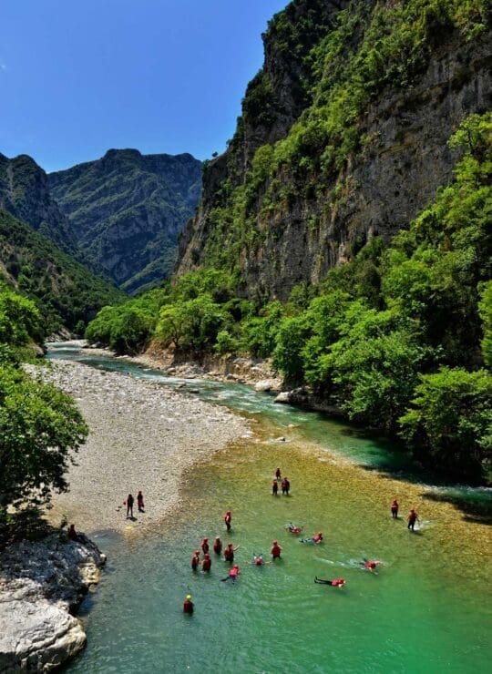 Ράφτινγκ στην Ήπειρο