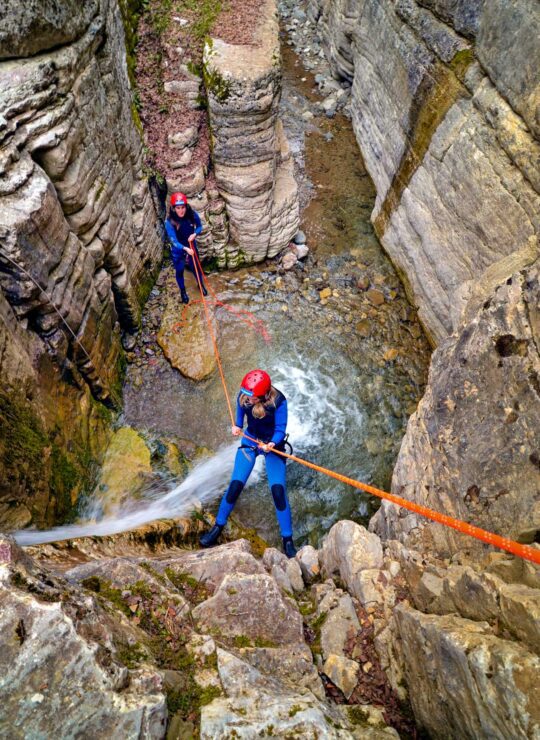 Canyoning in Nefeli