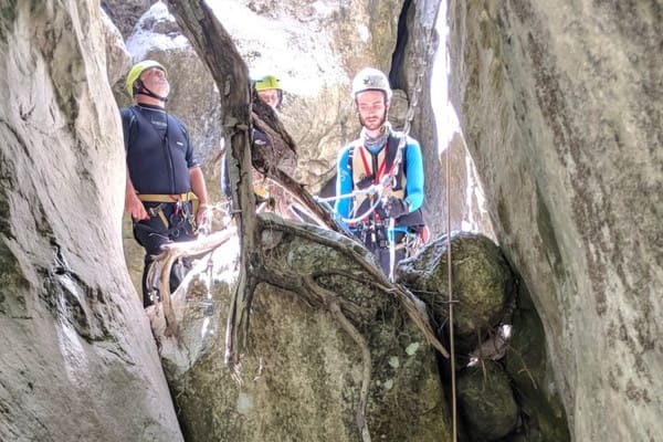 Canyoning at Deos