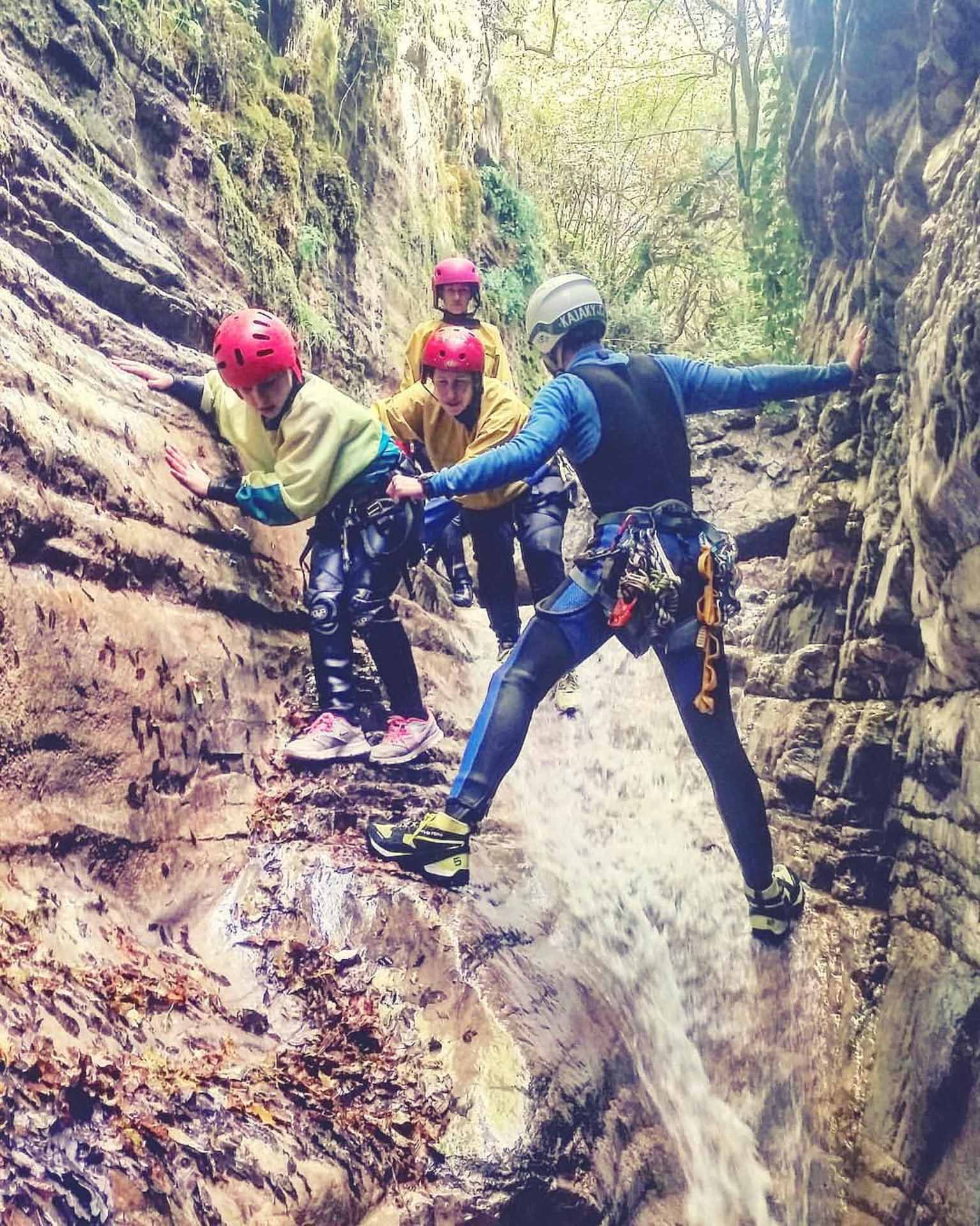Canyoning στην Ήπειρο στο φαράγγι Νεφέλη