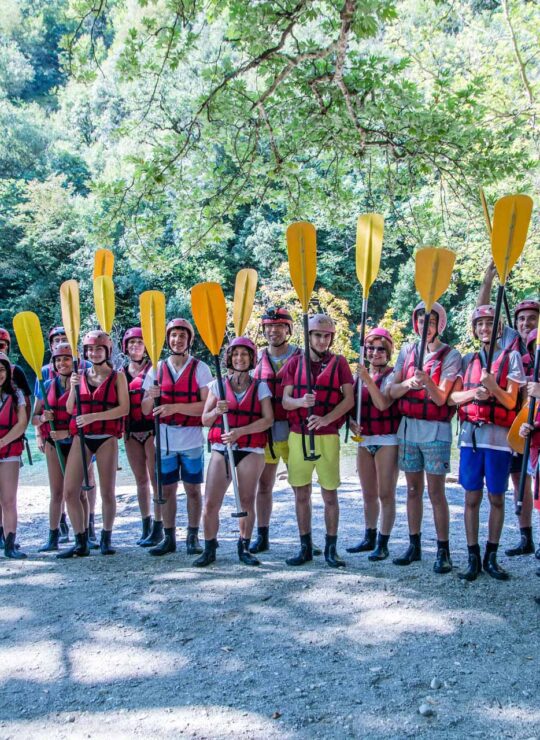 Rafting in Voidomatis Alpine Zone