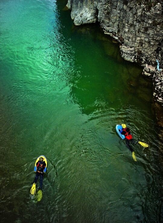Στιγμές από το Ράφτινγκ στην Ήπειρο